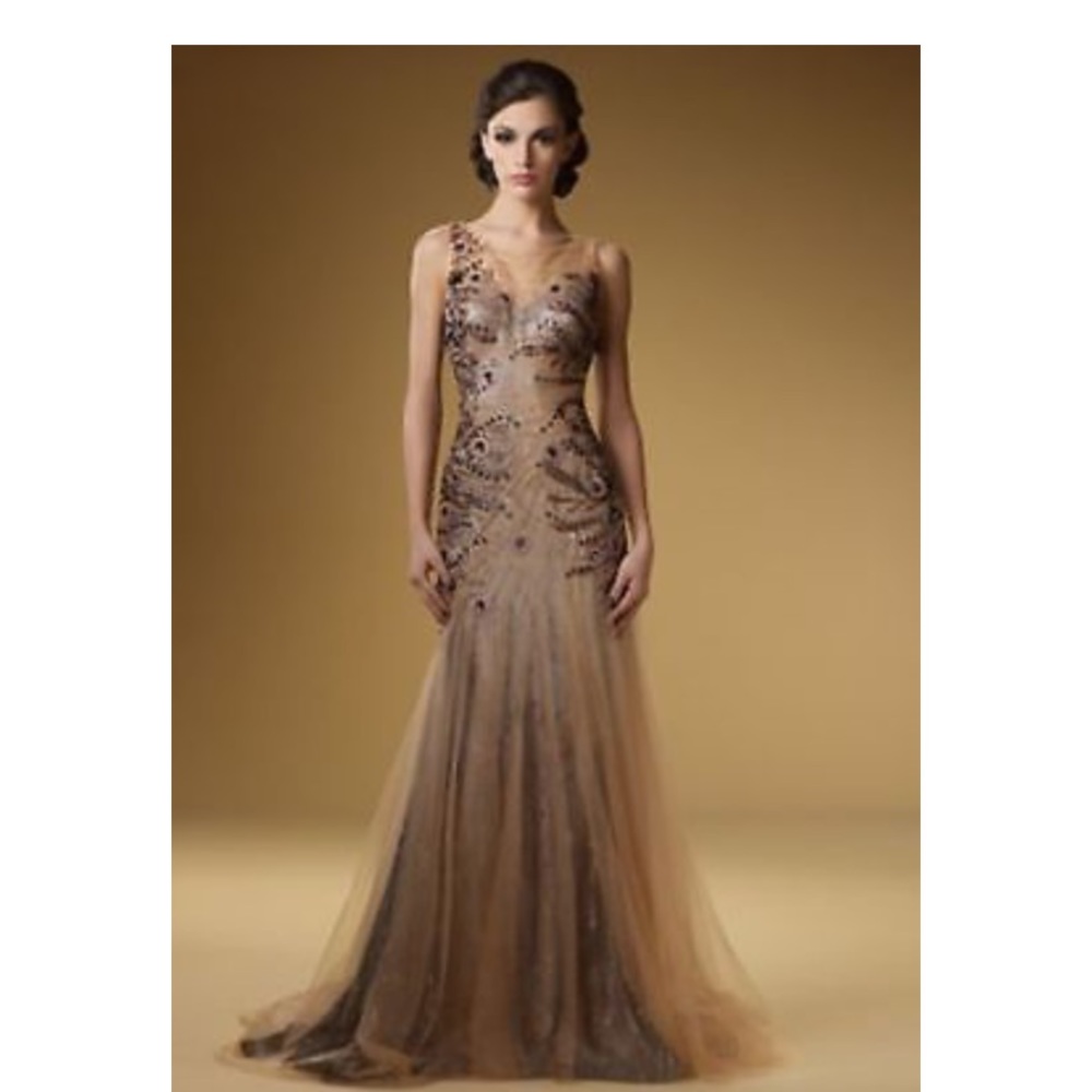 Evening gown by Rina diMontella